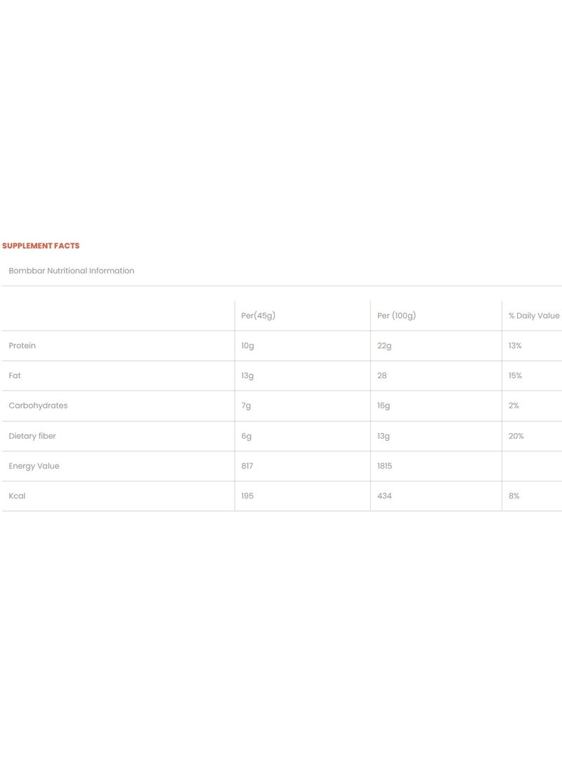 بومبار ويفر عالي البروتين بنكهة آيس كريم الفانيليا 45 جم عبوة من 12 قطعة - Image 2