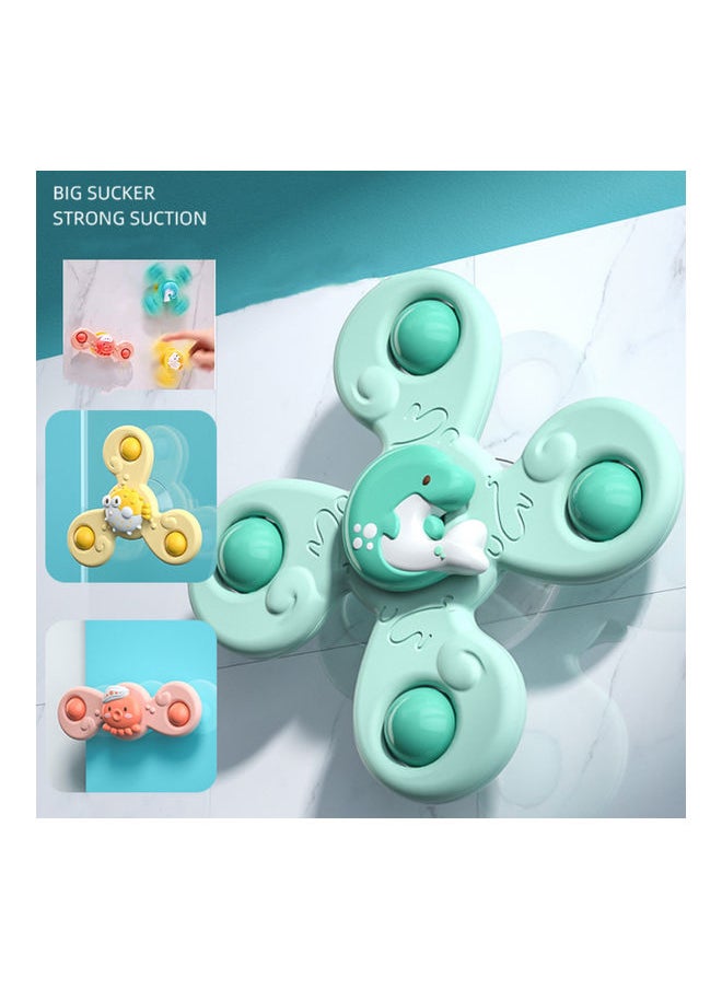Generic - 3PCS Suction Cup Spinner Toys Novelty Sensory Toys,Baby Suction Cup Toys,Spinning Toys, Early Learning Bathtub Toys,Intelligence Development Toys,Toddler Toys with Suction Cups - Image 1
