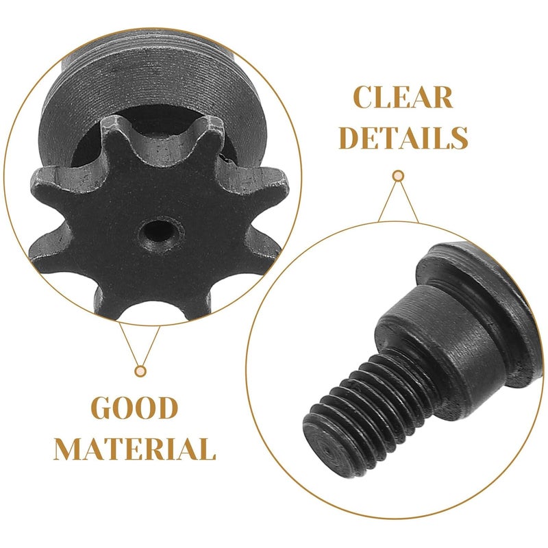 T8f-8 Teeth Front Sprocket Mini Motorcycle Transmission Gear Case for 49cc Mini Bikes and Pocket Bike Replacement Parts Compatible Accessories - Image 3