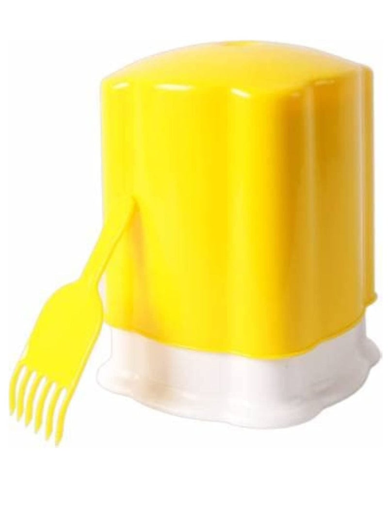 Generic - Potato Wedges Finger French Fries Slicer Dicer Press Cutter With Cutting Blade Kitchen Tool Yellow - Image 1