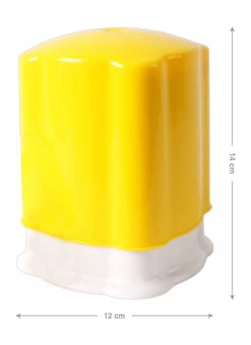 Generic - Potato Wedges Finger French Fries Slicer Dicer Press Cutter With Cutting Blade Kitchen Tool Yellow - Image 1