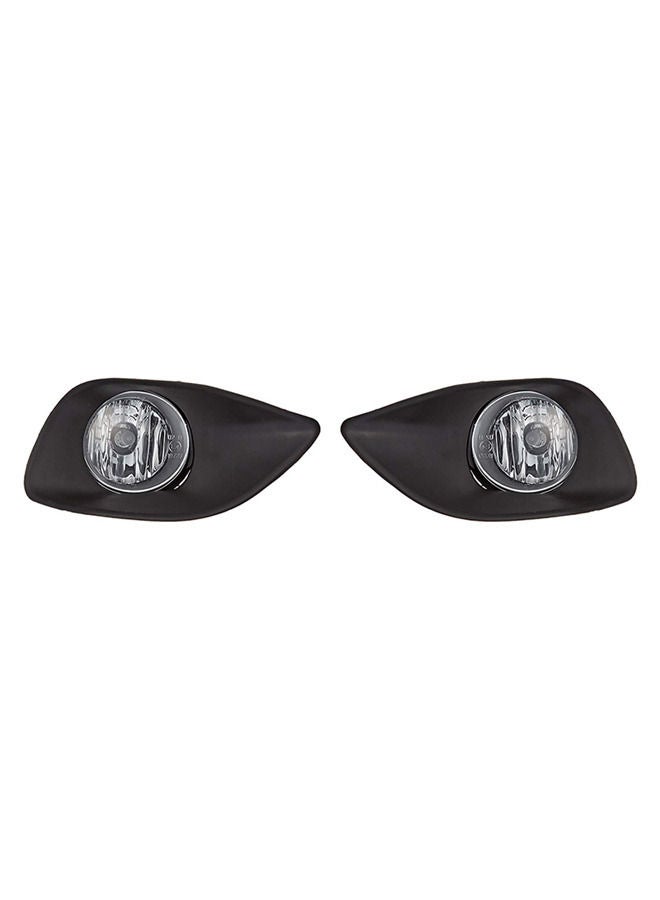 DLAA Pack of 2 TY170C Fog Lamps Suitable for Yaris Sedan | Belta 2006-2011 | Vios 2007-2011 - Image 1