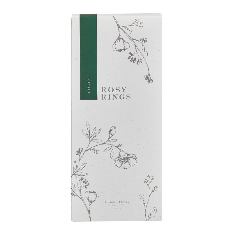 Rosy Rings Botanical Reed Diffuser Forest 13 Ounces - Lasts 6-12 Months, Aromatherapy Diffuser, Reed Diffuser with Botanicals Perfect for Home Decor! - Image 3