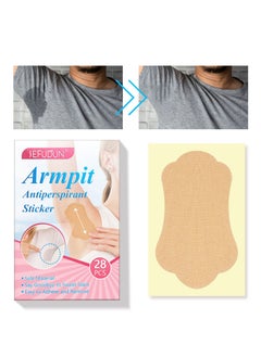 Sefudun 28 Pieces Invisible Disposable Sweat-absorbing Stickers Anti-Underarm Odor And Odor Underarm Antiperspirant Stickers  - Image 2