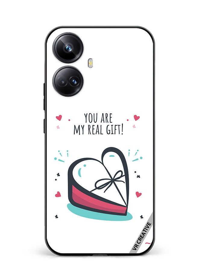 VR CREATIVE Protective Case Cover For Realme 10 Pro Plus My Real Gift Design Multicolour - Image 1