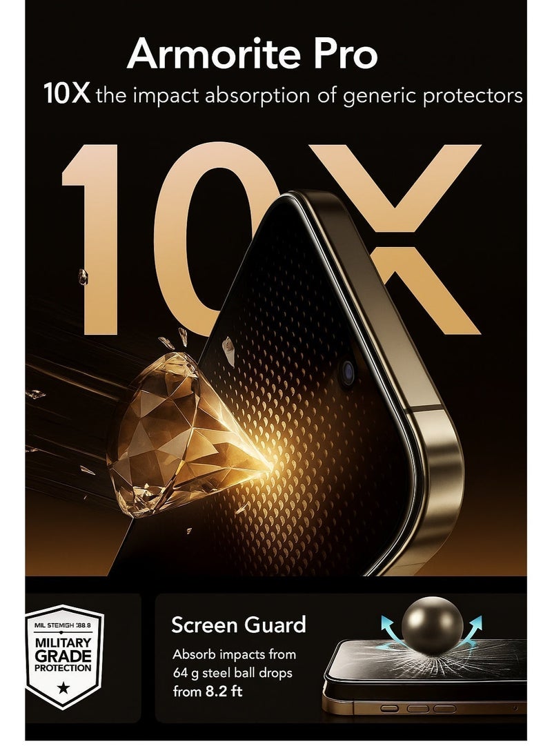 أميغو اسكرينه فاميه فاخره (Privacy) Magic Box لهاتف iPhone 17 Pro Max – تركيب ذاتي سهل وسريع جدًا بدون أي مجهود أو فقاعات، فائقة الجودة ومقاومة للكسر والخدوش والبصمات اليومية - Image 5