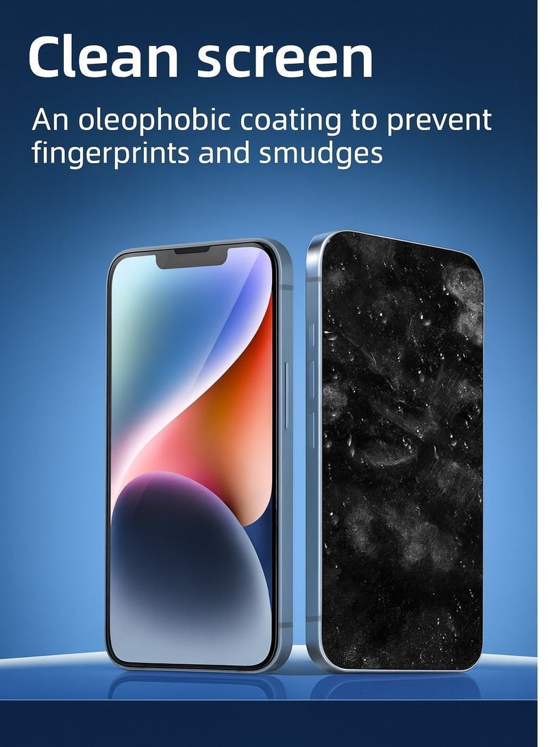 أميغو اسكرينه فاميه فاخره (Privacy) Magic Box لهاتف iPhone 17 Pro Max – تركيب ذاتي سهل وسريع جدًا بدون أي مجهود أو فقاعات، فائقة الجودة ومقاومة للكسر والخدوش والبصمات اليومية - Image 4