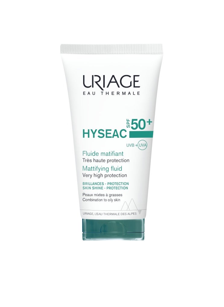 Uriage Hyseac SPF50+ Mattifying Fluid Sunscreen 50ml