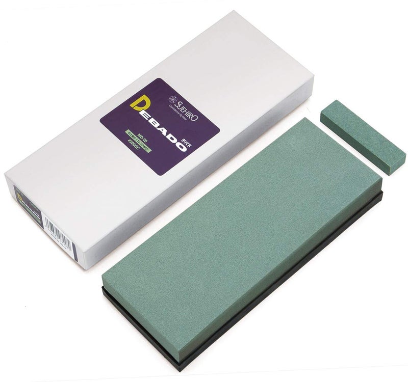 Suehiro DEBADO MD-20, #200 Japanese sharpening stone, 8.85 x 3.54 x 1.06 " - Image 4