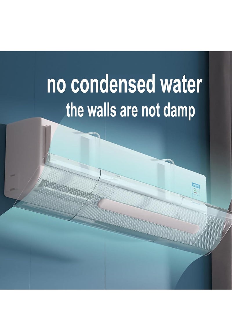 Arabest Air Conditioner Windshield,Transparent Windshield,Wall-Mounted Free Installation Universal,Suitable For Living Room,Office  - Image 4