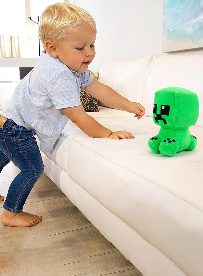 26cm Sitting Creeper Stuffed Doll, Soft Green Plush Toy, Cute Kids Gift, Collectible Gaming Character - Image 5