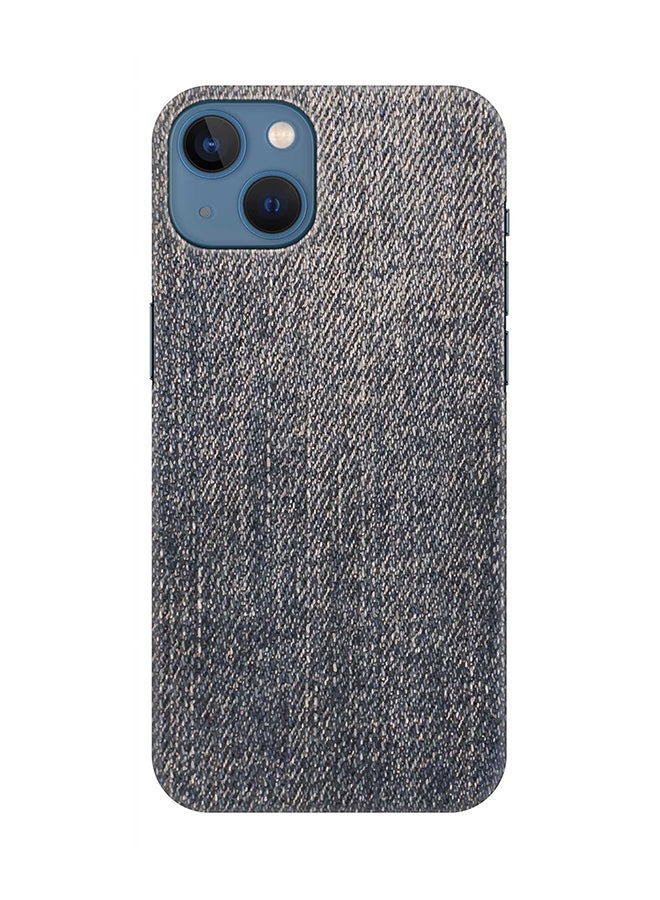 Stylizedd Case for Apple iPhone 14 Plus Case Slim Snap Classic Series Mobile Cover Hard PC Shield Matte Finish Print - Dark Denim Print