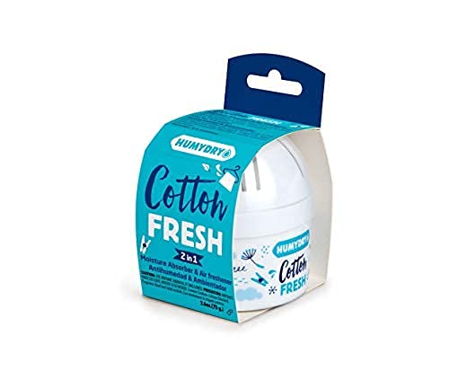 HUMYDRY® - Pack of 12 Mini Units - Dehumidifier and Air Freshener - 2.6 oz - Absorbs Moisture - Prevents Odors - Fresh Cotton Scent - For Spaces up to 100 sq. ft. - Image 3