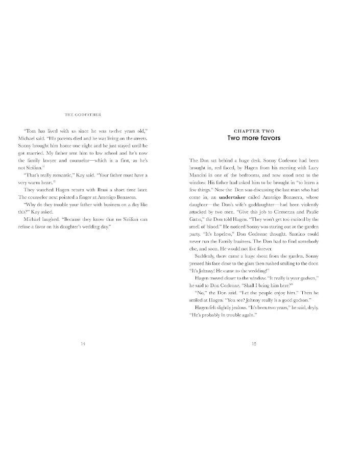 Penguin Readers Level 7: The Godfather (ELT Graded Reader)  - Image 2