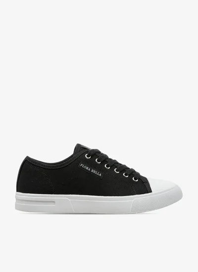 Flora Bella By Shoexpress Logo Detail Lace-Up Sneakers
