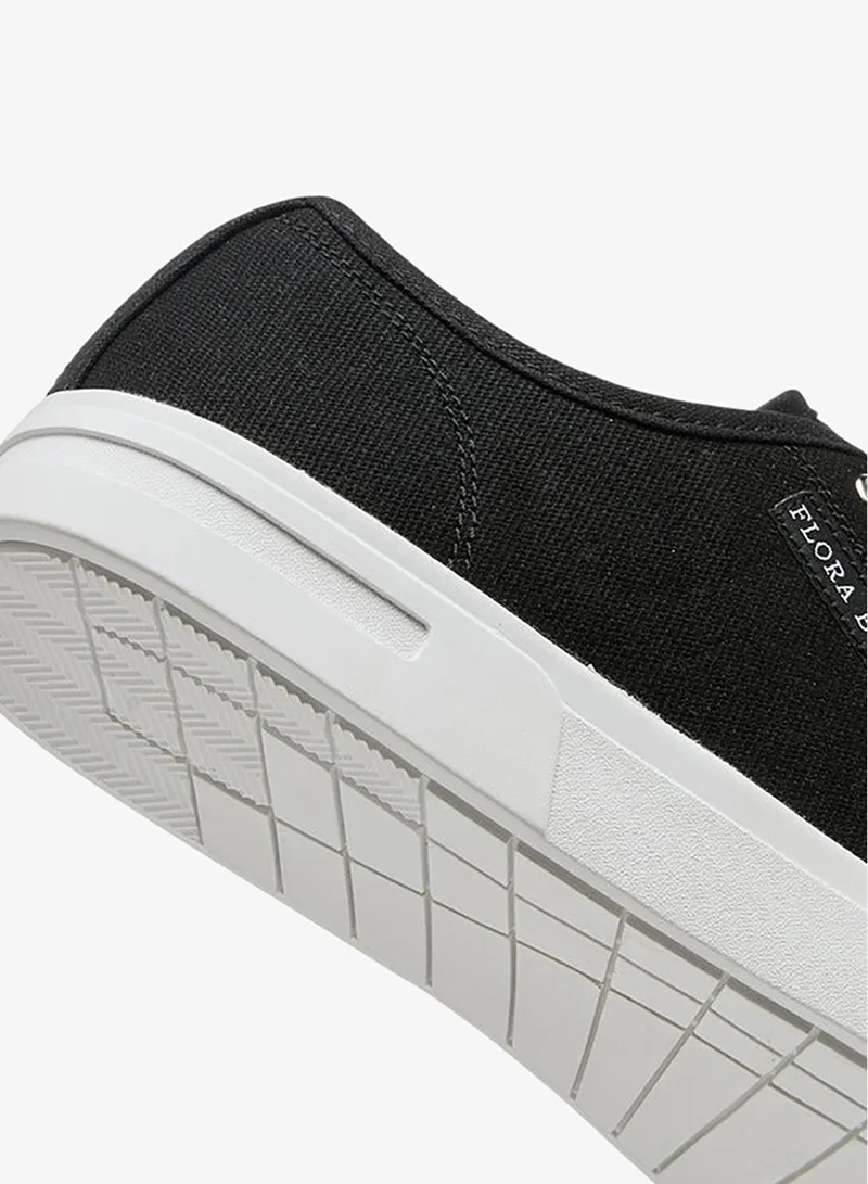 Flora Bella By Shoexpress Logo Detail Lace-Up Sneakers