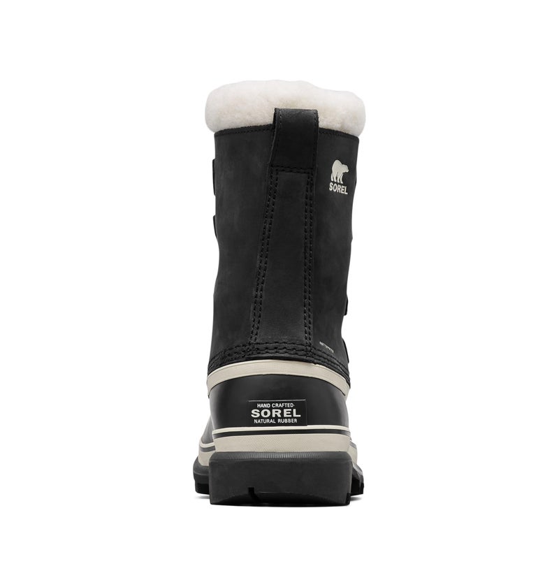 SOREL Women's Caribou Waterproof Boot - Black, Stone - 9 - Image 3