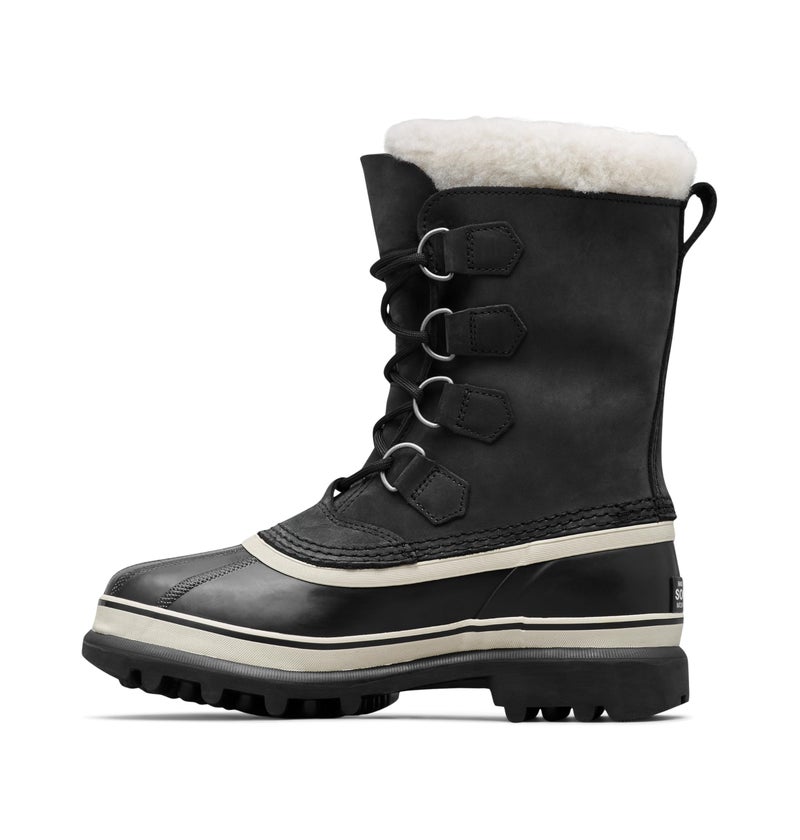 SOREL Women's Caribou Waterproof Boot - Black, Stone - 9 - Image 4
