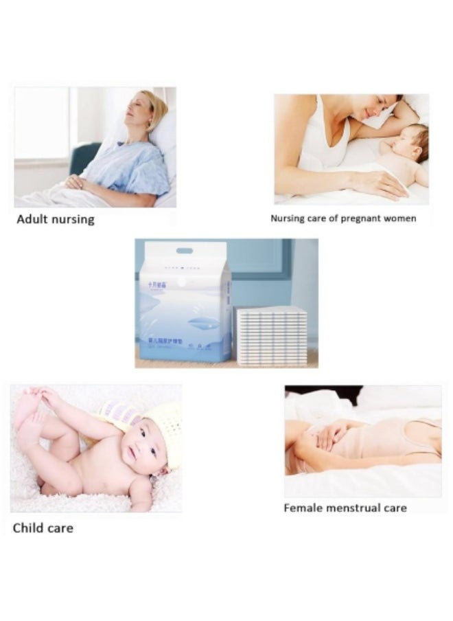 20 Pieces Baby Disposable Changing Pads,Heavy Absorbent Diaper Underpads for Changing Table, Waterproof Toddler Pee Pad 45x33cm