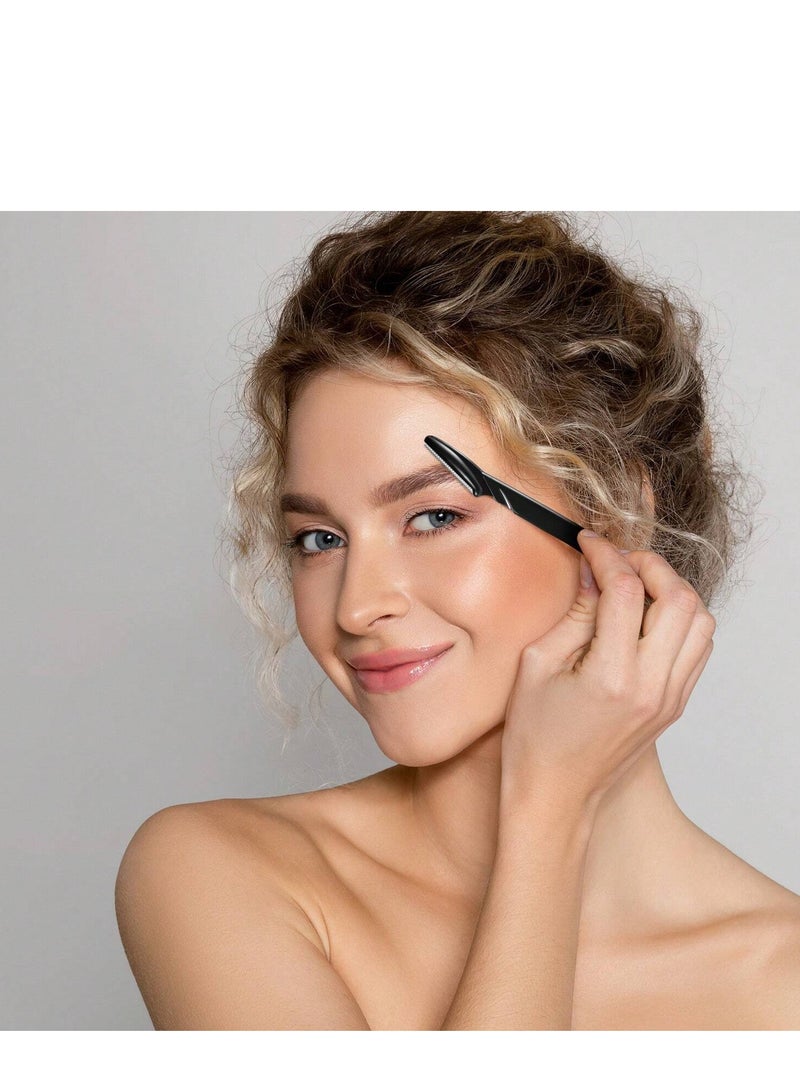 Eleganza Safe Razor for Face & Body Hair Removal – Dermaplaning Tool, 3 Pieces, All Skin Types - Image 2