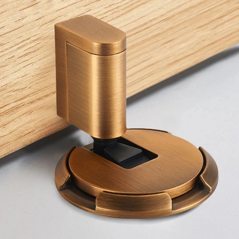 Bluejw Modern Heavy Duty Seamless Safety Door Stopper - Mute, Punch-Free, Invisible Hidden, Windproof Non-Magnetic Floor Mount Door Stops - Essential Tools - Image 3