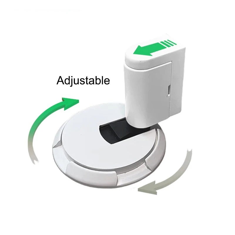 Bluejw Modern Heavy Duty Seamless Safety Door Stopper - Mute, Punch-Free, Invisible Hidden, Windproof Non-Magnetic Floor Mount Door Stops - Essential Tools - Image 5
