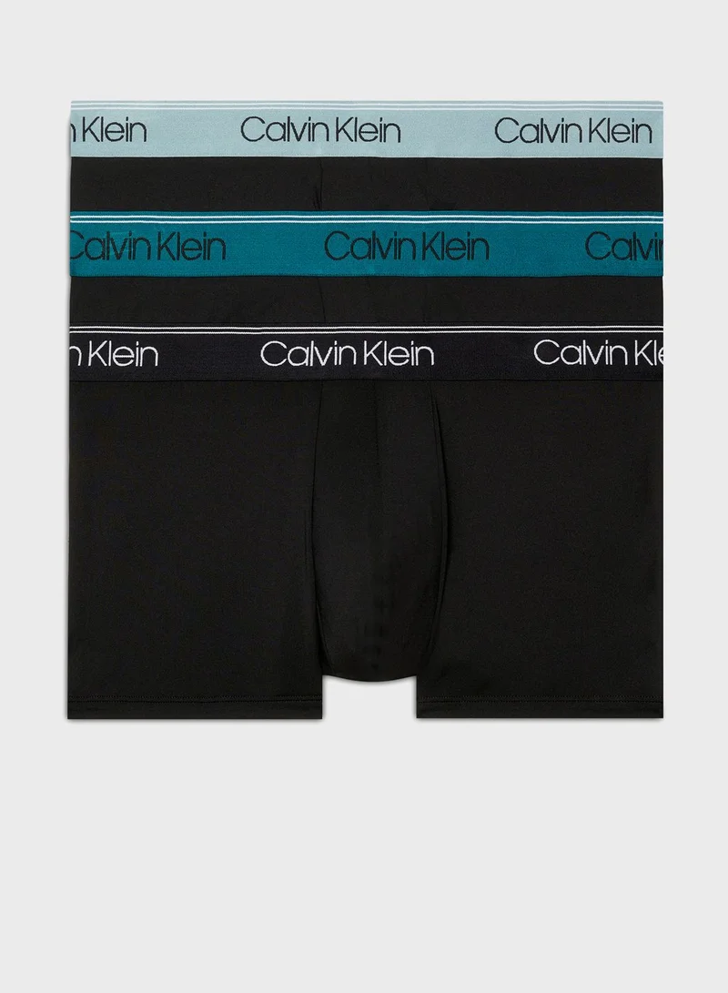 CALVIN KLEIN 3 Pack Low Rise Trunks