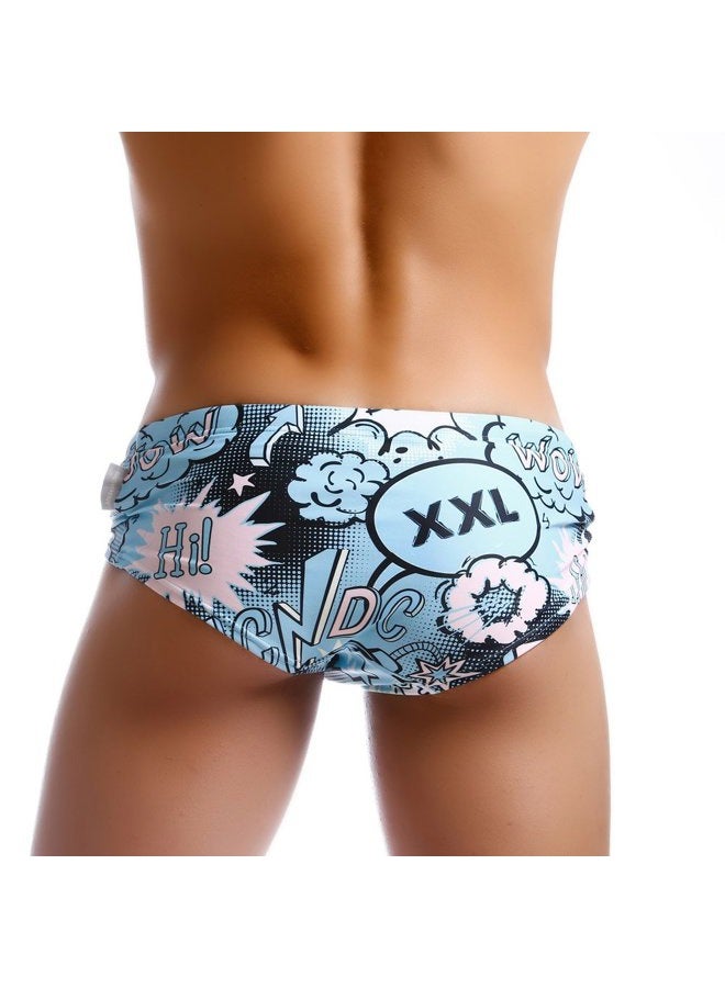 Taddlee Men Swimwear Bikini Swim Brief Swimsuits Board Shorts Surf Boxer Trunks (L) - Image 2