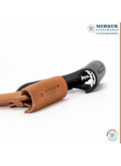 Merkur MERKUR Leather Razor Case - Brown Cowhide, Fits All MERKUR Razors Except 24001, Up to 110 mm  - Image 4