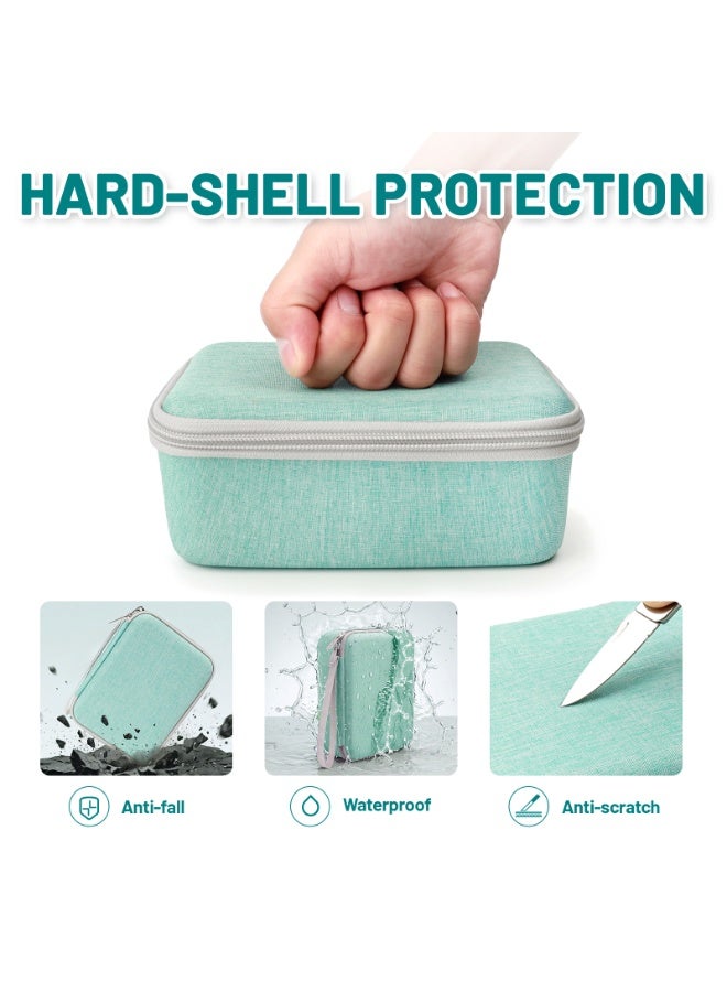 Portable Travel Case Compatible with Shark ChillPill 3-in-1 Fan, EVA Hard Shell, Waterproof Protective Holder, Fan Accessories for Commuting, Travel Storage Bag (Fan not included) - Image 5