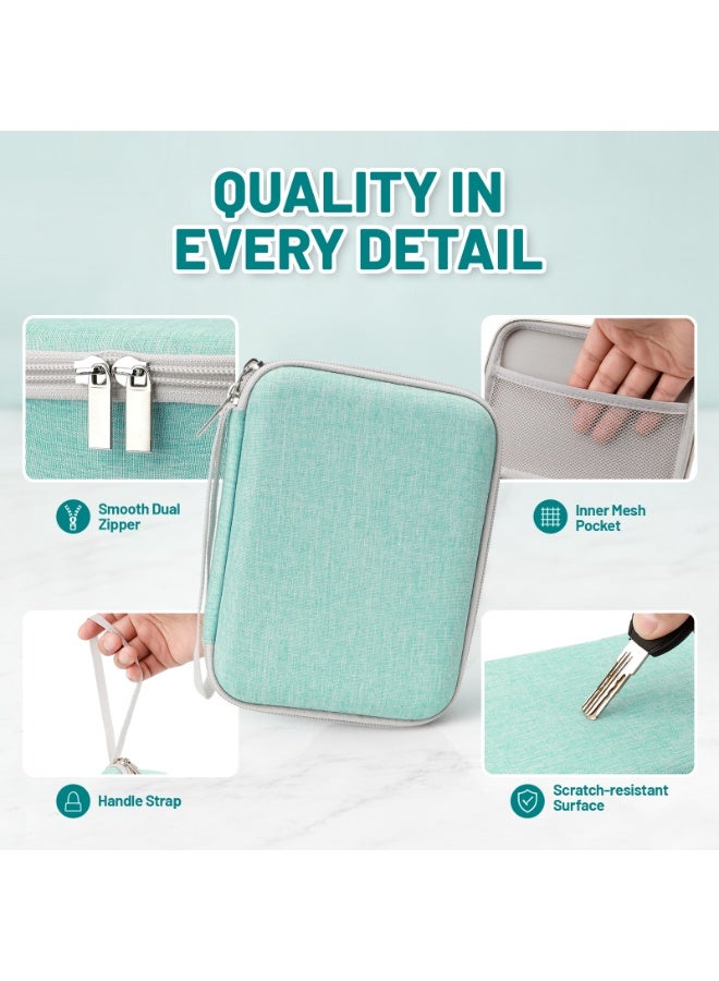 Portable Travel Case Compatible with Shark ChillPill 3-in-1 Fan, EVA Hard Shell, Waterproof Protective Holder, Fan Accessories for Commuting, Travel Storage Bag (Fan not included) - Image 3
