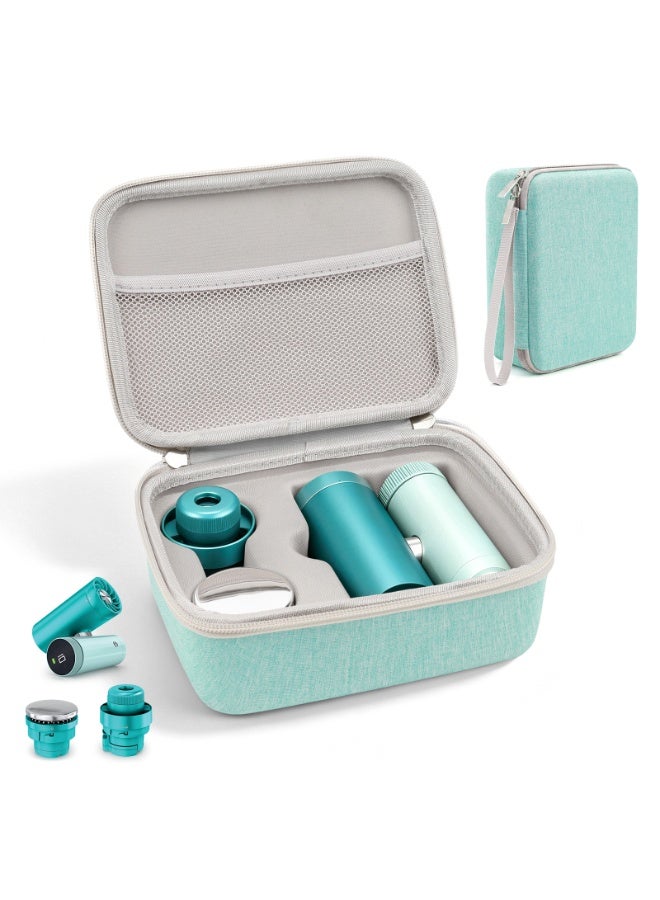 Portable Travel Case Compatible with Shark ChillPill 3-in-1 Fan, EVA Hard Shell, Waterproof Protective Holder, Fan Accessories for Commuting, Travel Storage Bag (Fan not included) - Image 1