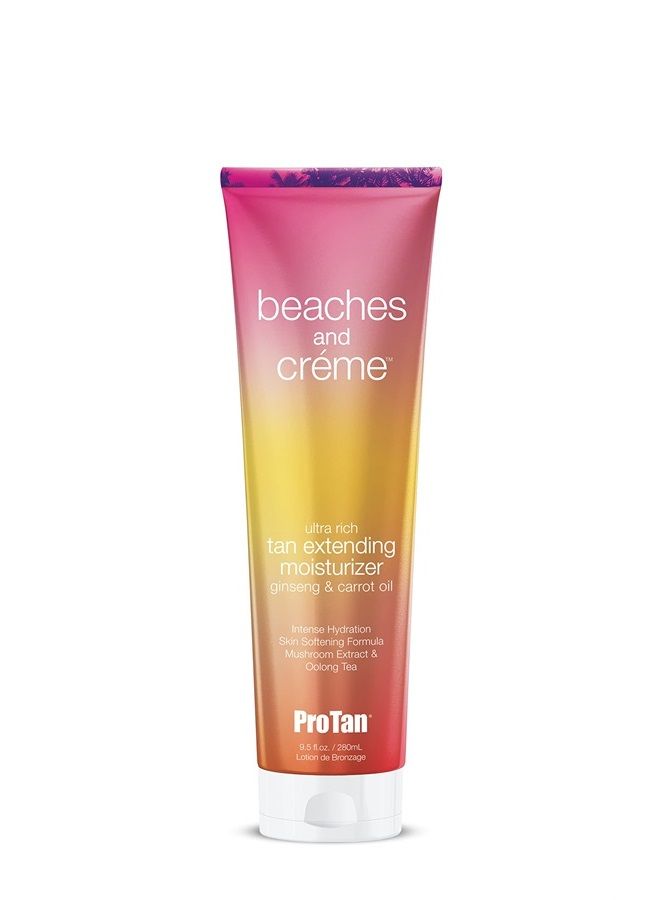 PRO TAN Beaches & Creme Ultra Rich Tan Extending Moisturizer 9.5oz - Image 1