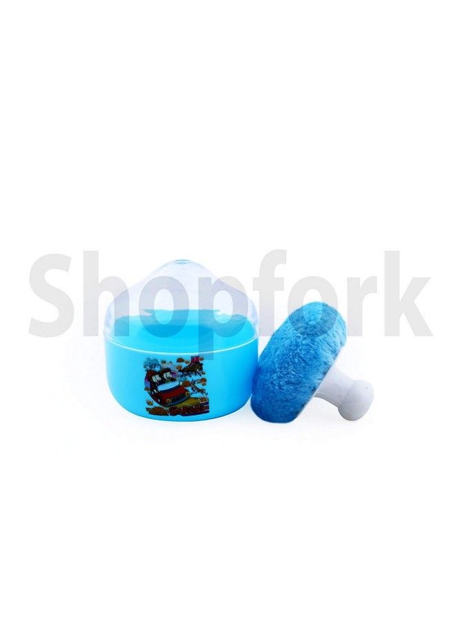 Shopfork Powder Puff With Box Holder Container For New Born And Kids Powder Case For Baby Face And Body Baby Skin Care Baby Powder Puff With Box Holder Container (Jolly Kids)  - Image 5