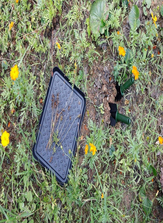 QPEY Boot Mat Tray, 3 Pack Black Multi-Function 13.7" x 10.8" x 1.2" Boots Drying Pad, Dog or Cat Bowl Pad, Garden- Mudroom, Entrance Passage, Garage-Indoor and Outdoor - Image 5