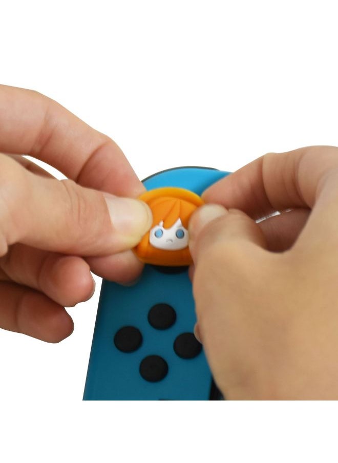 ماركة غير محددة - غطاء هزاز Princess Prince لوحدة تحكم Switch NS/Lite، غطاء هزاز لمفتاح Joycon Game - لون المنتج: 19 - Image 1