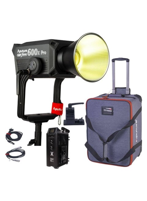 APUTURE LS-600X برو ضوء العاصفة ثنائي اللون أدى ضوء V- جبل الولايات المتحدة