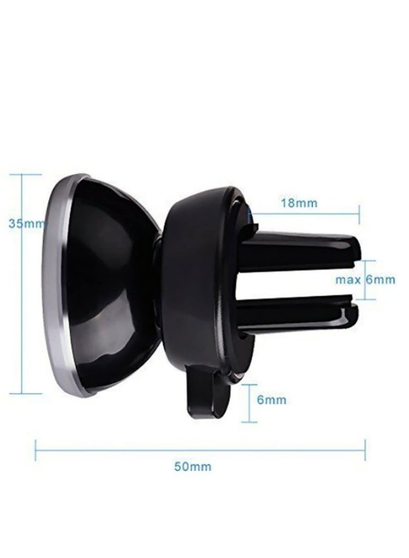 Magnetic Phone Holder For Car Air Vent Mount 360 Degree Rotating Universal Strong Magnet Phone Stand For Car Ventilation Air Outlet And Dashboard Navigation - Image 2