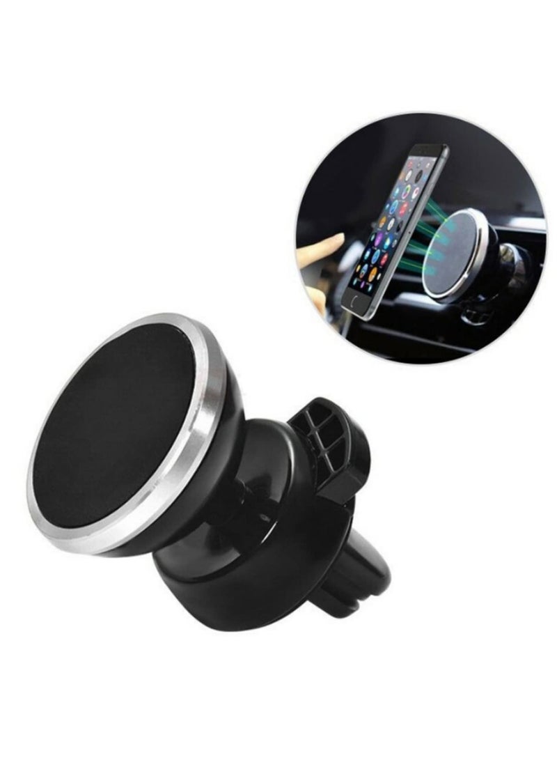 Magnetic Phone Holder For Car Air Vent Mount 360 Degree Rotating Universal Strong Magnet Phone Stand For Car Ventilation Air Outlet And Dashboard Navigation - Image 4