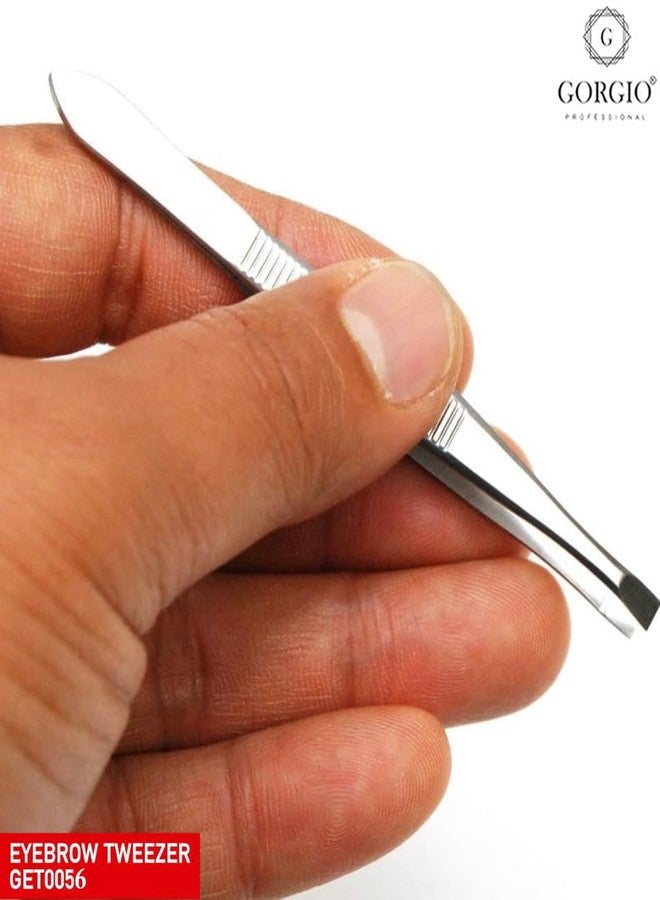 Gorgio Professional Eyebrow Tweezer GET0056 (Colour May Vary) - Image 3