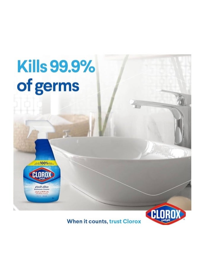 كلوركس كلوروكس منظف حمام مطهر خال من التبييض - Image 2