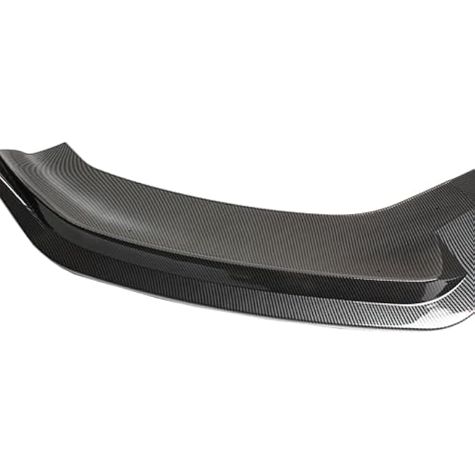 NARPES Front Bumper Lip Splitter for Audi S4 B8.5 A4-S-line 2013-2016 + A4 B8 B8.5 2008-2016 Spoiler Body kit Accessories (Carbon Fiber Look) - Image 4