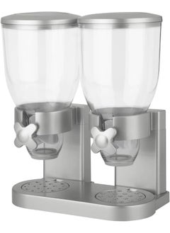 Orchid Orchid Dual Cereal Dispenser dry food dispenser, water canned food plastic containers, stored grain, cereal flour  - Image 1
