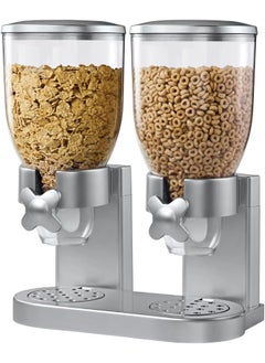 Orchid Orchid Dual Cereal Dispenser dry food dispenser, water canned food plastic containers, stored grain, cereal flour  - Image 2