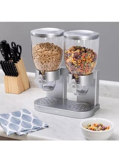 Orchid Orchid Dual Cereal Dispenser dry food dispenser, water canned food plastic containers, stored grain, cereal flour  - Image 4