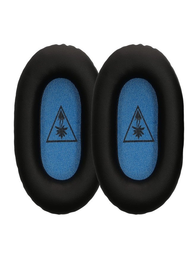 kwmobile Ear Pads Compatible with Turtle Beach Recon 70 / Recon 50 / Recon 60P / Stealth 500/600 / 700 Earpads - 2X Replacement for Headphones - Black - Image 1