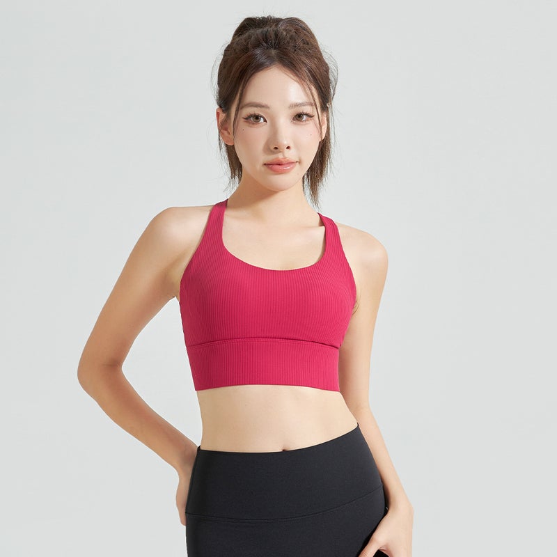 Sports Training Summer Skinny Yoga Running Pilates No Rings Breathable Quick Dry Fashion Ladies Vest Beauty Back Meihong