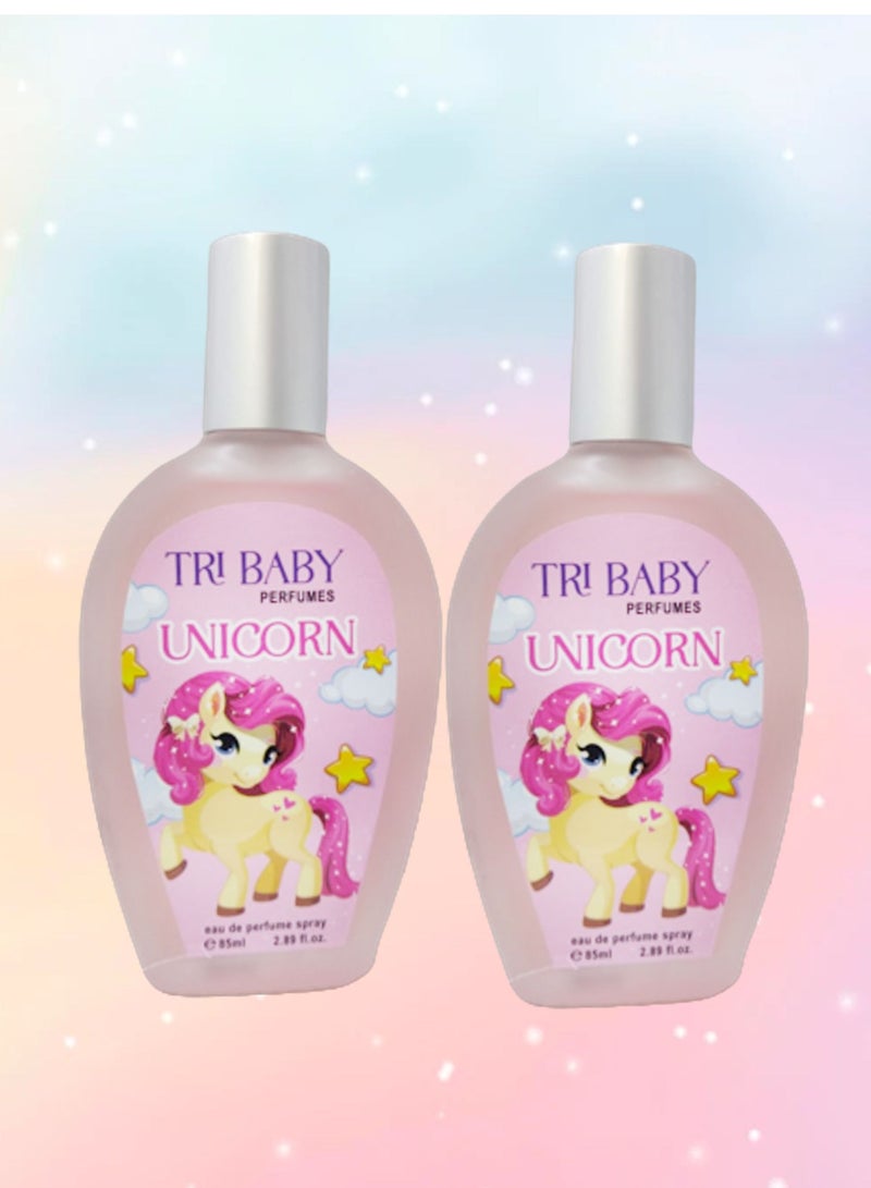 تي أر آي 2 قطع عطر يونيكورن للأطفال 85 مل EDP - Image 1