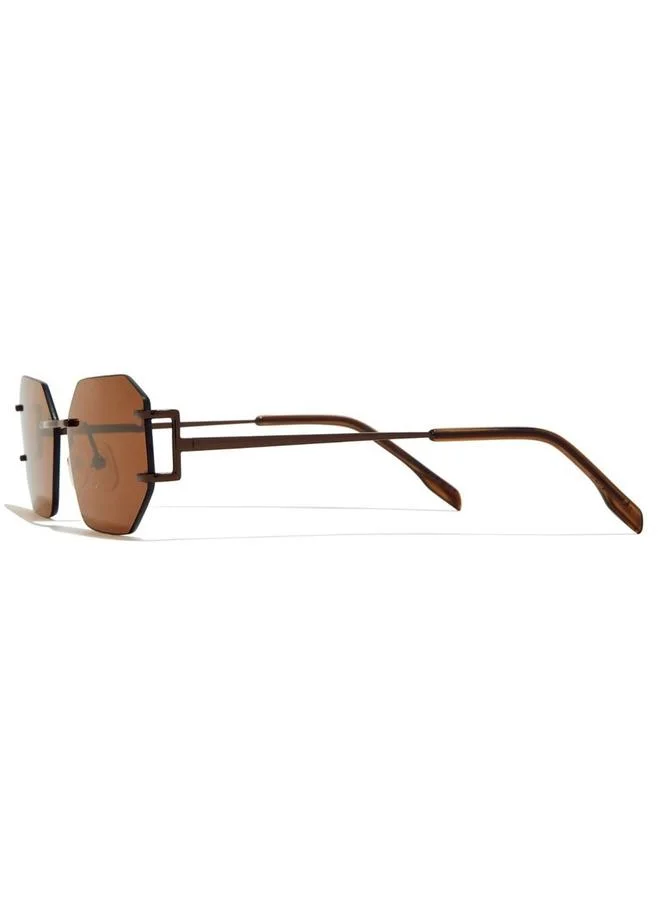 Blackout BlackOut Unisex Pente Geometric Sunglasses
