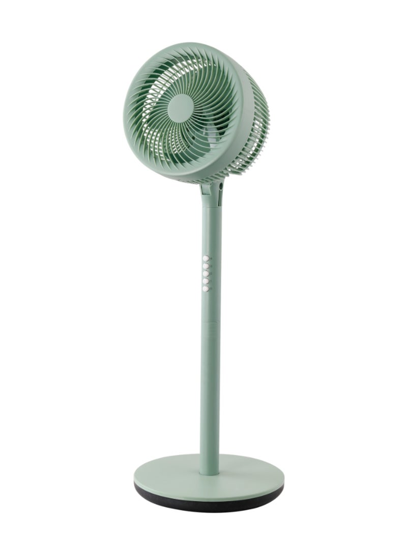 MODI 16" Pedestal Fan 3-Speed Circulating Floor Fan, Oscillation,Adjustable Height, Quiet Cooling Stand Fan Home & Office - Image 2